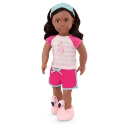 Our Generation Sleepover Pajama Outfit For 18" Dolls - Flamingo Dreaming -Our Generation GUEST 00704b3e 8189 4b6b 86ff 45019ebade2d
