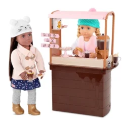 Our Generation Hot Chocolate Stand For 18" Dolls - Choco-tastic