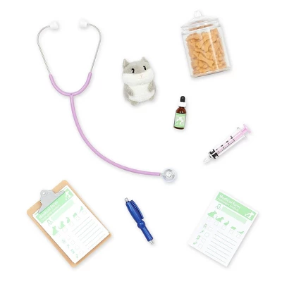 Our Generation Daya With Plush Hamster 18" Pet Care Vet Doll 3 Our Generation Daya With Plush Hamster 18" Pet Care Vet Doll - Image 3