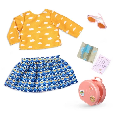 Our Generation 18" Posable Travel Doll With Storybook - Aryal 5 Our Generation 18" Posable Travel Doll With Storybook - Aryal - Image 5