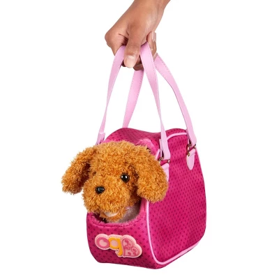 Our Generation Hop In Dog Carrier & Pet Plush Poodle For 18" Dolls 1 Our Generation Hop In Dog Carrier & Pet Plush Poodle For 18" Dolls