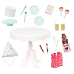 Our Generation Party Time Birthday Sweets Table Accessory Set For 18" Dolls 10 Our Generation Party Time Birthday Sweets Table Accessory Set For 18" Dolls -Our Generation GUEST 1e6320a9 9493 4858 9a11 c9d2c983c2e1