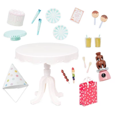 Our Generation Party Time Birthday Sweets Table Accessory Set For 18" Dolls 5 Our Generation Party Time Birthday Sweets Table Accessory Set For 18" Dolls - Image 5