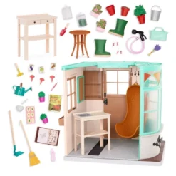 Our Generation Room To Grow Greenhouse Accessory Set For 18" Dolls -Our Generation GUEST 25ad95d4 2c45 44e9 8ad9 542956ab2c00