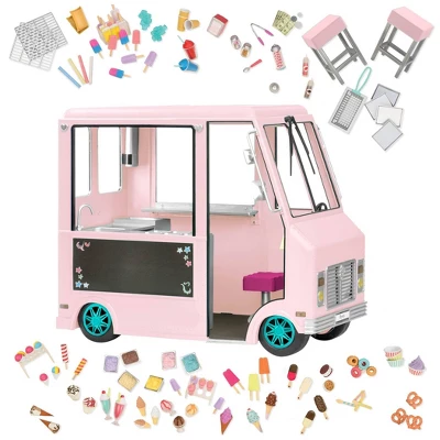 Our Generation Sweet Stop Ice Cream Truck - Pink 8 Our Generation Sweet Stop Ice Cream Truck - Pink - Image 8