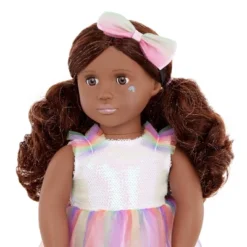 Our Generation 3 Our Generation Revery 18" Fashion Doll With Rainbow Dress