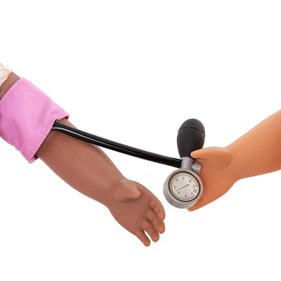 Our Generation Adjustable Hospital Bed & Doctor Set For 18" Dolls - Get Well Bed 3 Our Generation Adjustable Hospital Bed & Doctor Set For 18" Dolls - Get Well Bed - Image 3