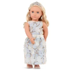 Our Generation Ellory With Tiara & Floral Gown Outfit 18" Fashion Doll -Our Generation GUEST 3da76bb5 e734 4bfe 8d3c c83024c5fa33