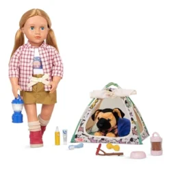 Our Generation Camping Tails Pet Tent Accessory Set For 18" Dolls -Our Generation GUEST 3ee7658b 70a9 4584 99ae aefd77d0b778