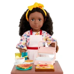 Our Generation Panini Presto Play Food Accessory Set For 18" Dolls
