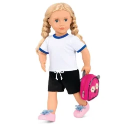 Our Generation Hally With Storybook & Accessories 18" Posable School Doll -Our Generation GUEST 4a025c81 c7aa 46e2 a861 d4ab21e38386