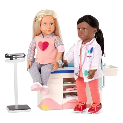 Our Generation Doctor Days Exam Table & Light-Up Otoscope Accessory Set For 18" Dolls 2 Our Generation Doctor Days Exam Table & Light-Up Otoscope Accessory Set For 18" Dolls - Image 2