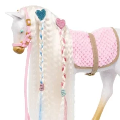 Our Generation 12" Hair Play Foal - Glitter & Hearts Andalusian Horse In White 8 Our Generation 12" Hair Play Foal - Glitter & Hearts Andalusian Horse In White -Our Generation GUEST 5172b0ab 6a90 4275 a144 a241cfebe3ce