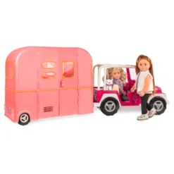Our Generation RV Seeing You Camper For 18" Dolls - Pink -Our Generation GUEST 5896788a 4261 499e b0e5 045533ddfc12