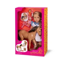 Our Generation Shelley With Foal 18" Doll & Horse Set -Our Generation GUEST 64652fe2 98ec 4282 919a 4fbc523cf6a3