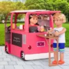 Our Generation Grill To Go Food Truck Playset With Electronics For 18" Dolls - Pink