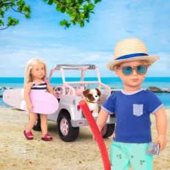 Our Generation Off Roader - 4x4 With Electronics - Gray