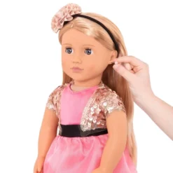 Our Generation Audra With Pierced Ears 18" Jewelry Doll
