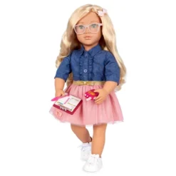 Our Generation Emily Posable 18" Party Planner Doll & Storybook -Our Generation GUEST 7ff4840d 99e1 44a8 a537 6f2e7b2c2ec8