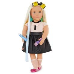 Our Generation Highlight My Day Hair Salon Accessory Set For 18" Dolls