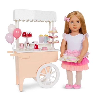 Our Generation Oh So Sweet Dessert Cart Accessory Set For 18" Dolls 2 Our Generation Oh So Sweet Dessert Cart Accessory Set For 18" Dolls - Image 2