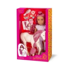 Our Generation Estra & Delta 18" Doll & Foal Hair Play Set -Our Generation GUEST 897a92c6 e998 4f0f a6be 2d650c0e5808