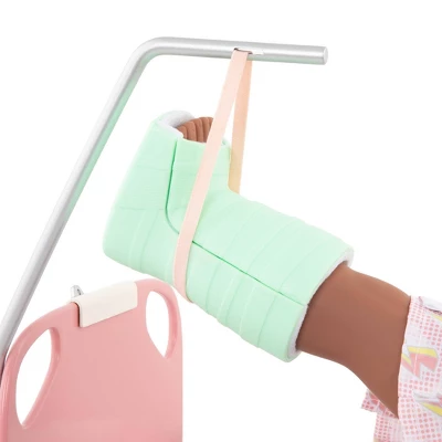 Our Generation Adjustable Hospital Bed & Doctor Set For 18" Dolls - Get Well Bed 5 Our Generation Adjustable Hospital Bed & Doctor Set For 18" Dolls - Get Well Bed - Image 5