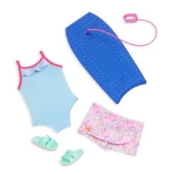 Our Generation Ivana With Bodyboard 18" Beach Doll -Our Generation GUEST b6148c6f fd61 4134 9e52 2732dbf34bcd
