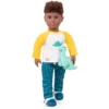 Our Generation 18" Boy Doll Dinosaur Pajama Outfit - Dino-Snores