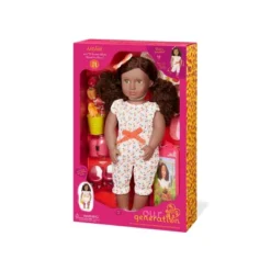 Our Generation Nahla With Storybook & Accessories 18" Posable Gardening Doll -Our Generation GUEST ba648c00 5f50 414d 8286 915cd02237e4