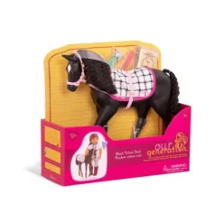 Our Generation Black Velvet Foal Horse Accessory Set For 18" Dolls -Our Generation GUEST c38229c5 1b61 43d4 a06e f9278b6c4d16