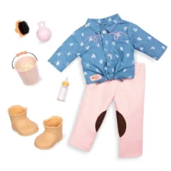 Our Generation 18" Equestrian Doll & Horse Set - Yanira With Foal -Our Generation GUEST c517d07f 19b5 4183 a3c7 2e10ae3a7391