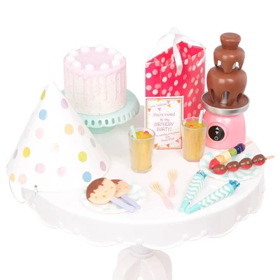 Our Generation Party Time Birthday Sweets Table Accessory Set For 18" Dolls 4 Our Generation Party Time Birthday Sweets Table Accessory Set For 18" Dolls - Image 4