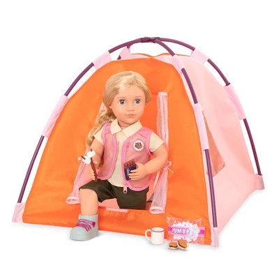 Our Generation Tent & Camping Set For 18" Dolls - All Night Campsite 2 Our Generation Tent & Camping Set For 18" Dolls - All Night Campsite - Image 2