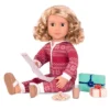 Our Generation Noelle With Storybook & Outfit 18" Posable Holiday Doll
