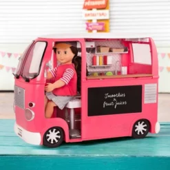 Our Generation Grill To Go Food Truck Playset With Electronics For 18" Dolls - Pink 9 Our Generation Grill To Go Food Truck Playset With Electronics For 18" Dolls - Pink -Our Generation GUEST f5951f39 b1de 407f b9f9 7069dd5983c8