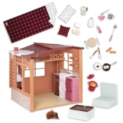 Our Generation Cozy Cabin Dollhouse Playset For 18" Dolls -Our Generation GUEST fea4f930 2939 4d03 888d 14bd4e178f60